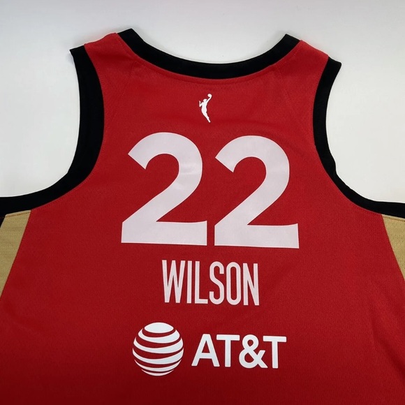 Nike WNBA Explorer Edition Jersey Las Vegas Aces Red A’ja Wilson small - Picture 6 of 10